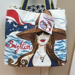 Brighton Canvas Beach Tote